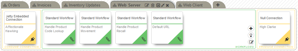 Config page channel area