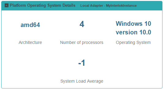 Runtime Widget - Platform Operating System